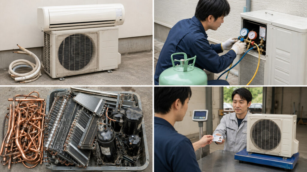 エアコンスクラップ買取価格の相場と注意点 - スクラップ買取ラボ
